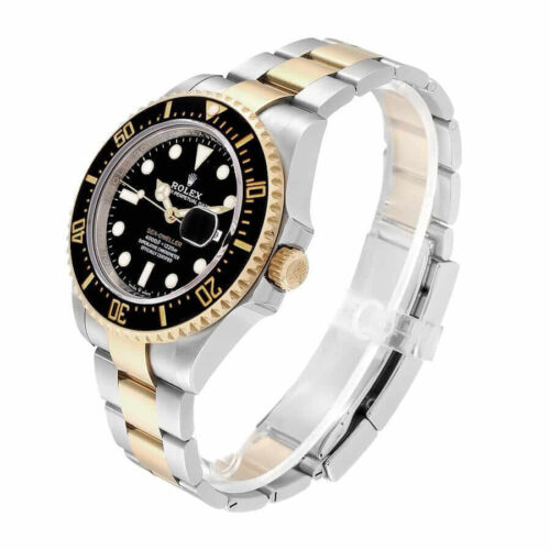 Rolex Sea-Dweller Two Tone Black Dial 126603-0001 Oyster Replica